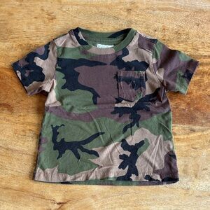 Ralph Lauren camo tshirt - size 18 months